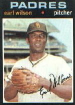 1971 Topps Baseball Cards      301     Earl Wilson
